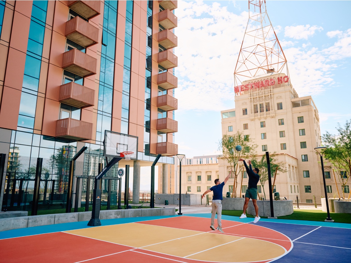 New Home with video Sol-Modern-Basketball-Court